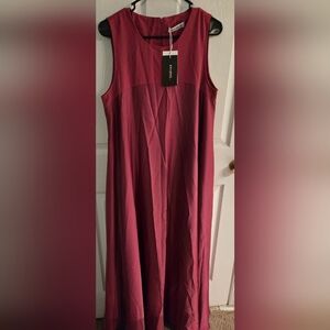 NWT Uoozee Womens L Elegant Fushsia Dress